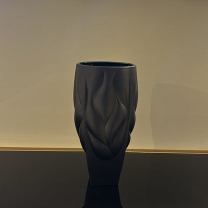 Bamboo Vase Type 2 With Black Satin