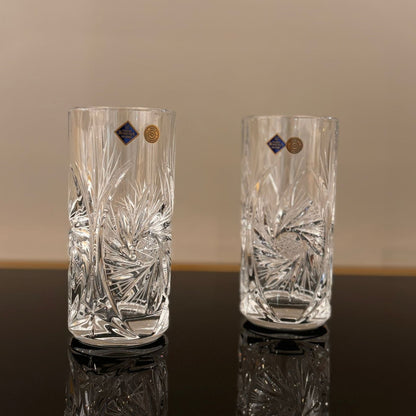 Set of 6 Pinwheel HB Glasses