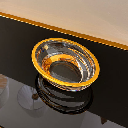 Dynamic Small Bowl With Gold