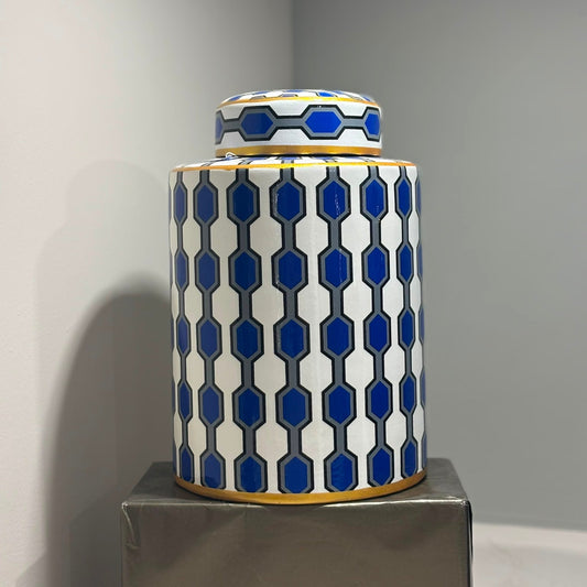 Blue & White Ginger Jar