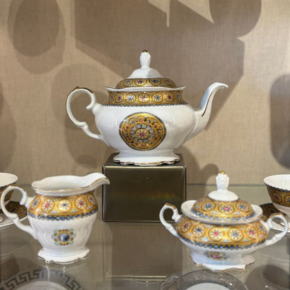 Limoges Porcelain & Gold Tea Set