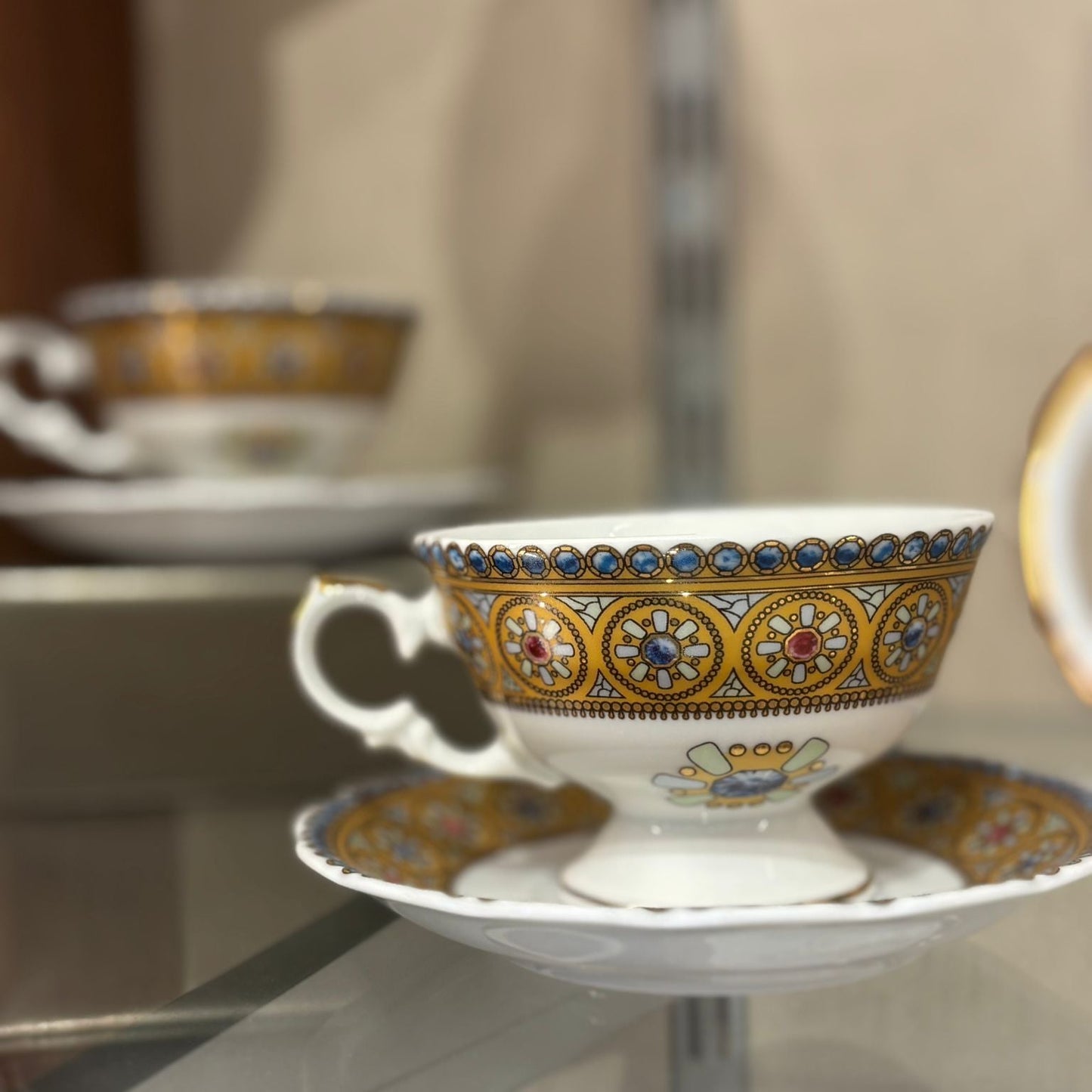 Limoges Porcelain & Gold Tea Set