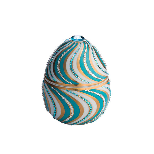 Espiral Blue Candle