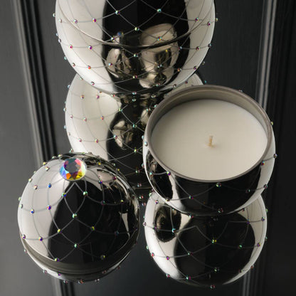 Small Silver Candle