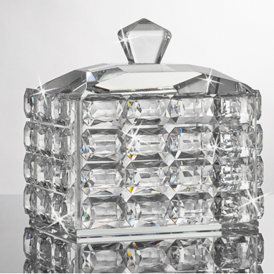 Luxury Crystal Keepsake Box
