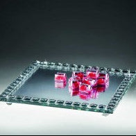 Mirrored Crystal Tray