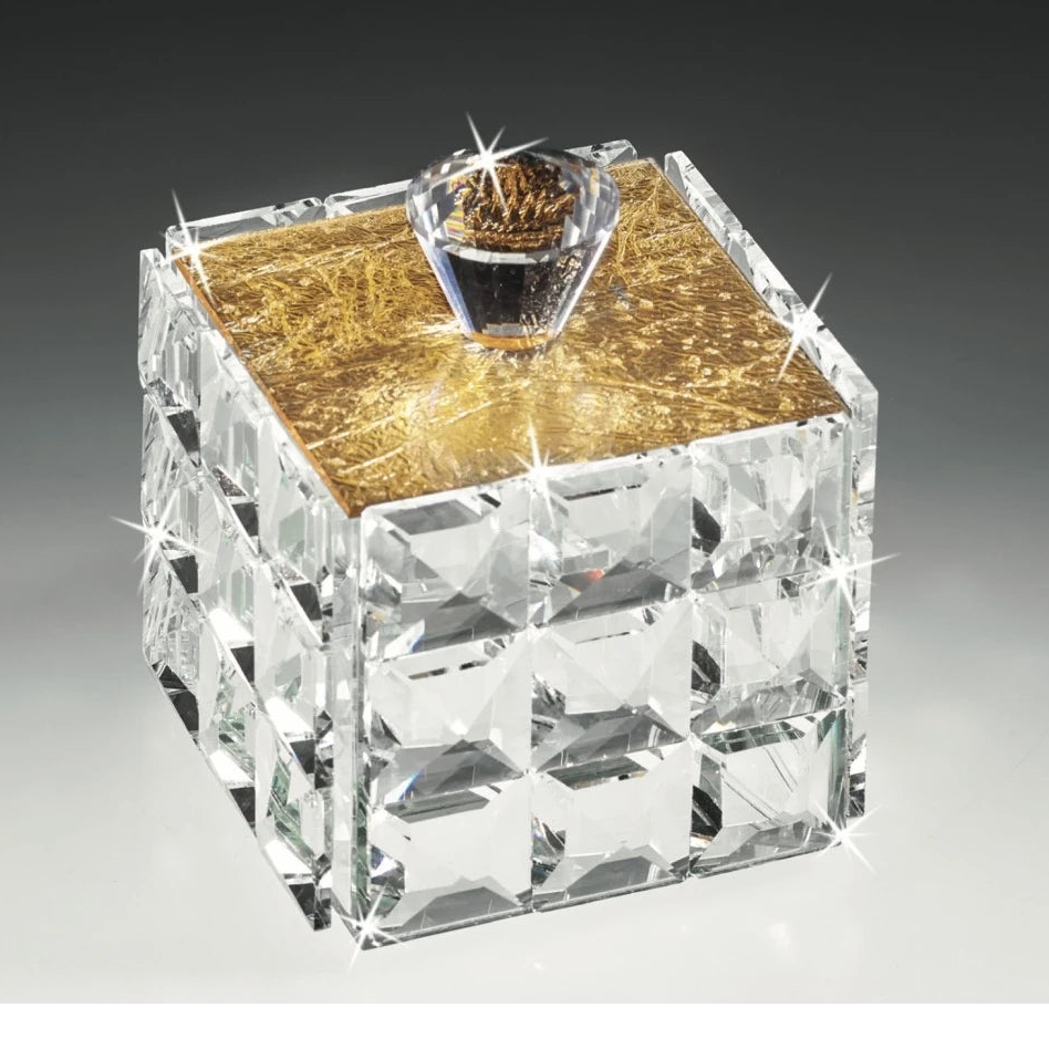 Gold Leaf Decorative Box